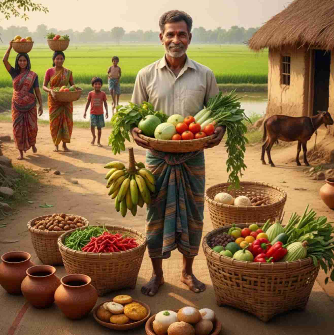 গ্রাম্য খাবার